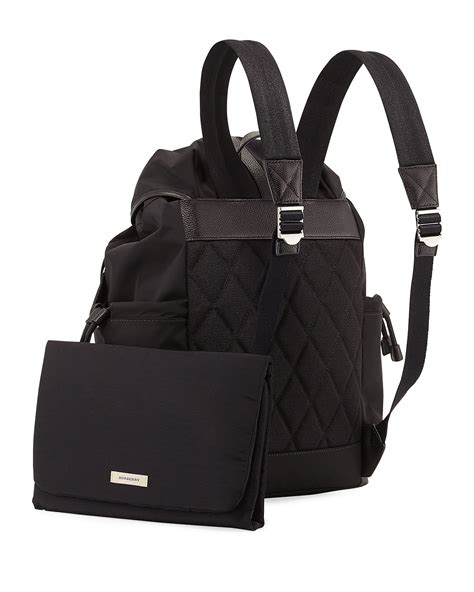 burberry watson diaper backpack - black|Burberry Watson Flap.